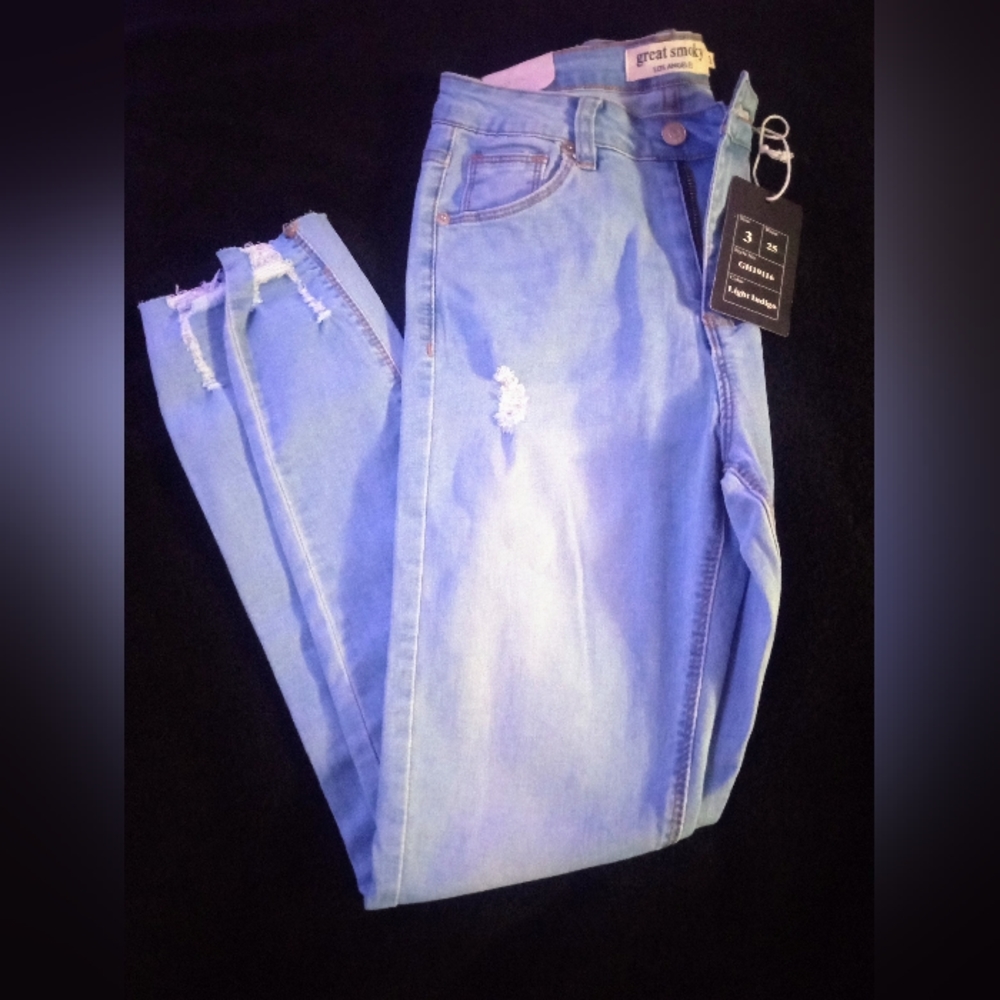 Skinny High Rise Jeans